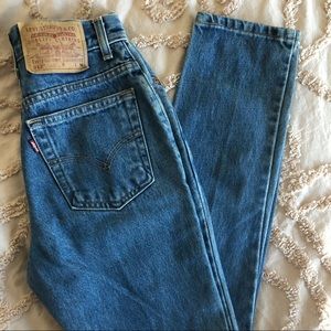Levi’s Vintage High Waisted 512 Slim Jeans
